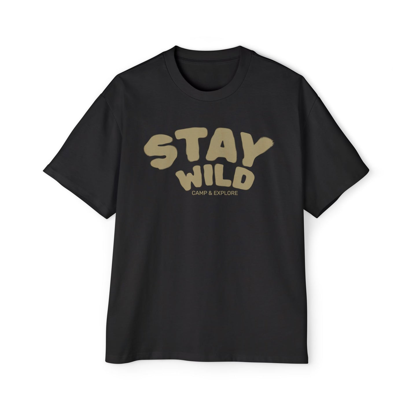 Stay Wild Oversized Heavy Tee