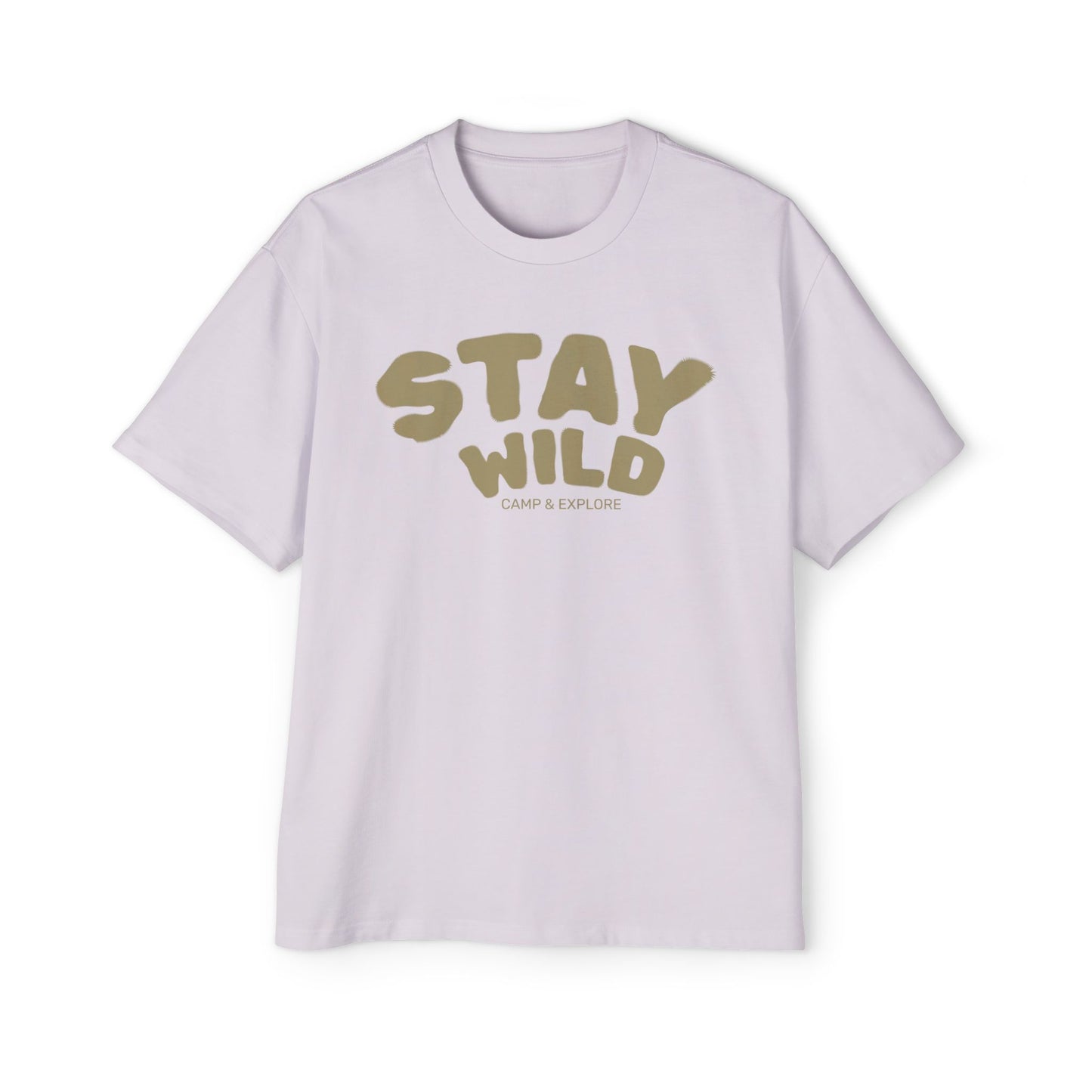 Stay Wild Oversized Heavy Tee