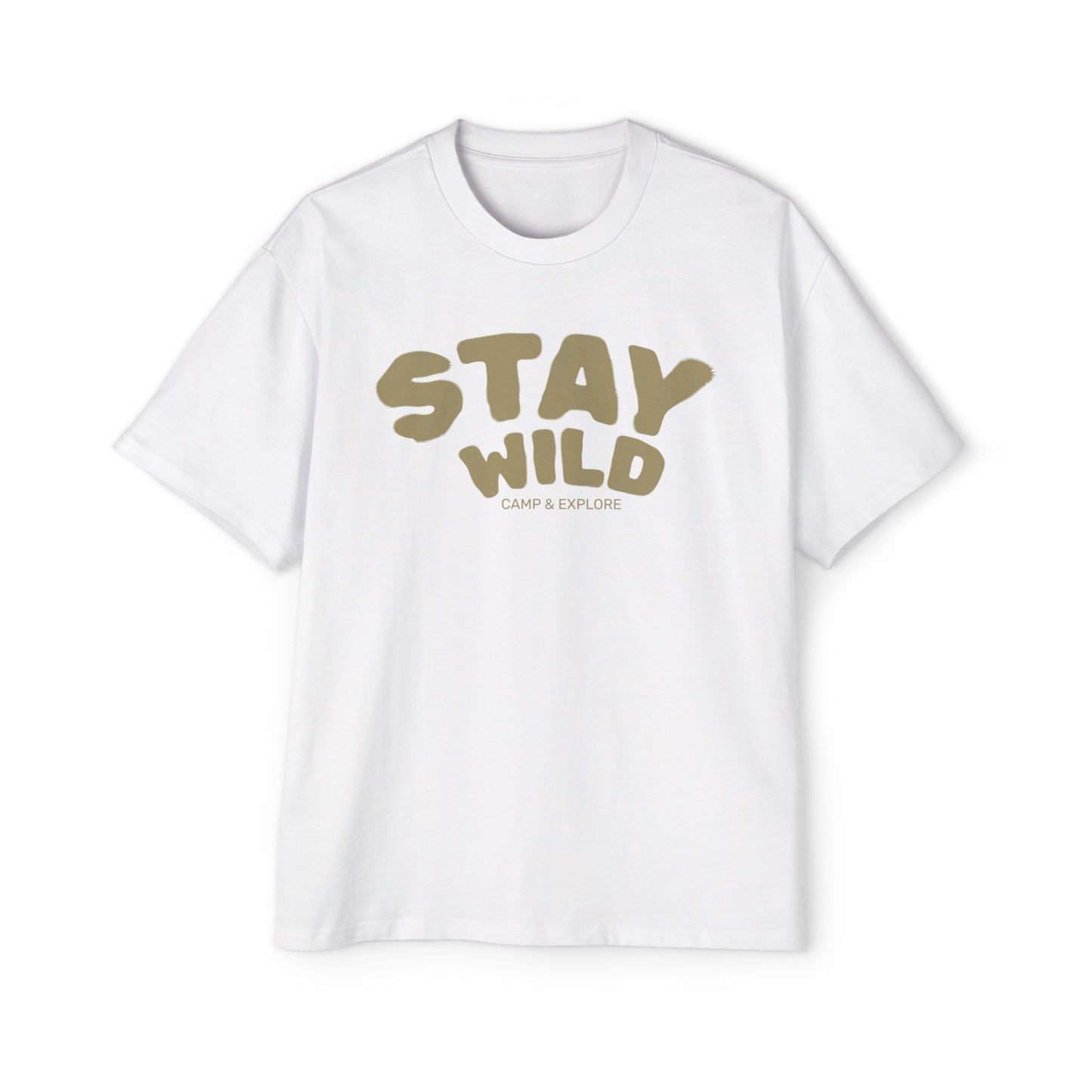 Stay Wild Oversized Heavy Tee
