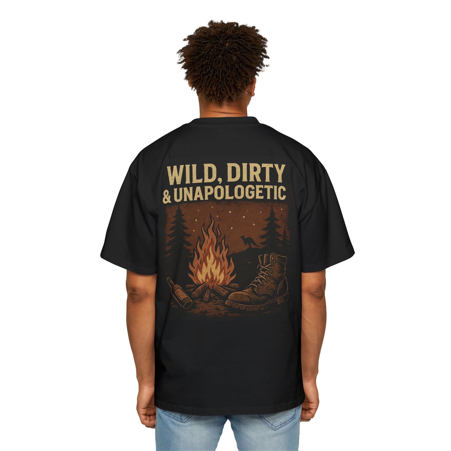 Oversized Tee - Wild, Dirty & Unapologetic