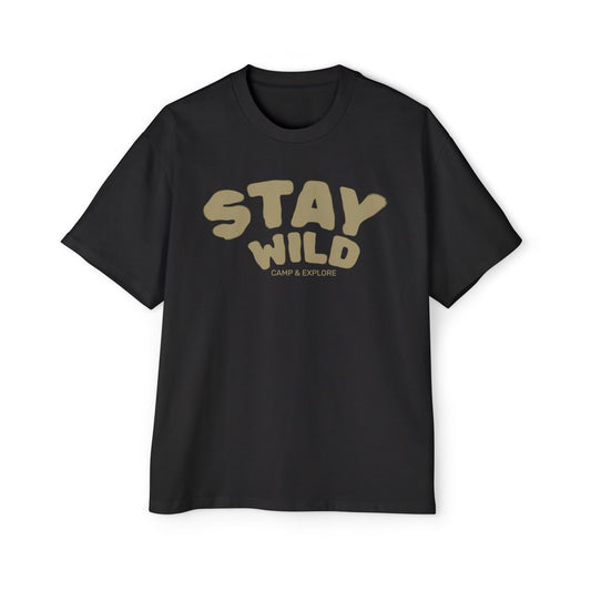 Stay Wild Oversized Heavy Tee
