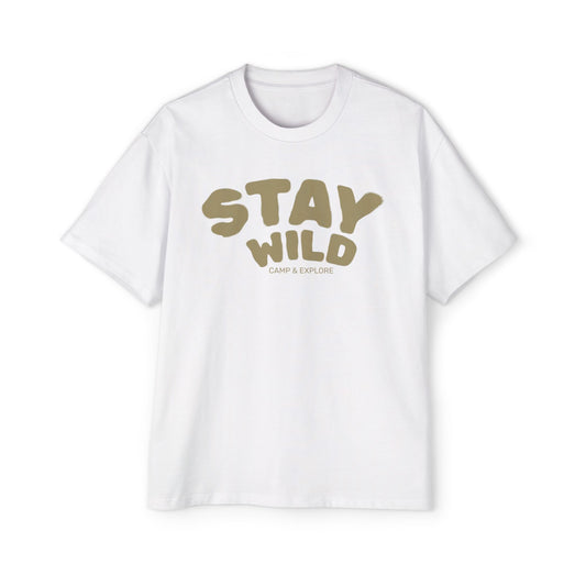 Stay Wild Oversized Heavy Tee
