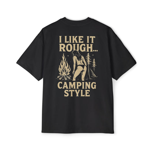 Oversized Tee - 'I like it rough'